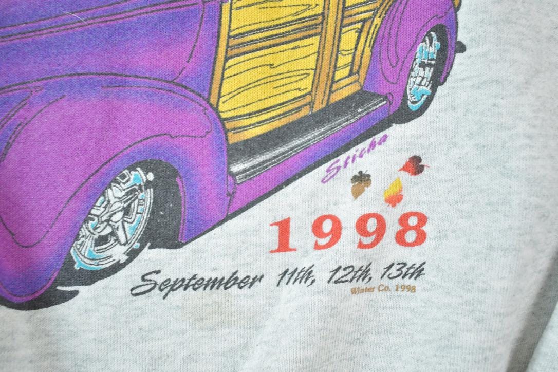 Vintage 1998 MSRA Grand Rapids Minnesota Fall Campout Souvenir Crewneck Sweatshirt