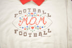 Vintage 1990s Football Mom Theme Crewneck Sweatshirt