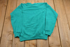 Vintage 1980s Youth Savanah Georgia Raglan Crewneck Sweatshirt
