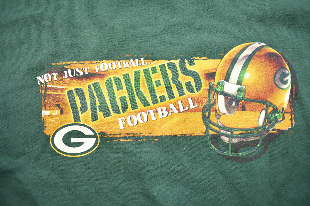 Vintage 1990s Green Bay Packers Football Crewneck Sweatshirt