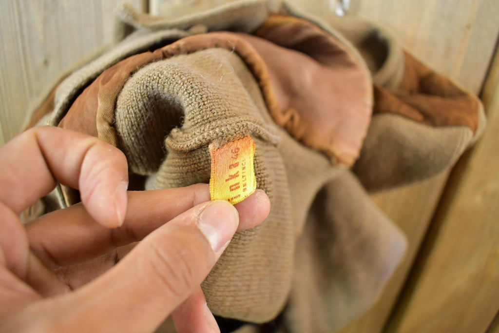 Vintage 1970s 1980s Beltinka Suede Leather Knit Cardigan Sweater Women's Small  Vintage Cardigan  Suede Button Up  Preppy  True Vintage