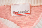 Vintage Fire Islander Short Sleeve Knitted Sweater