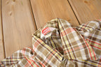 Vintage 1970s Levi's Pearl Snap Western Style Plaid Button Up Flannel Shirt Made in Canada