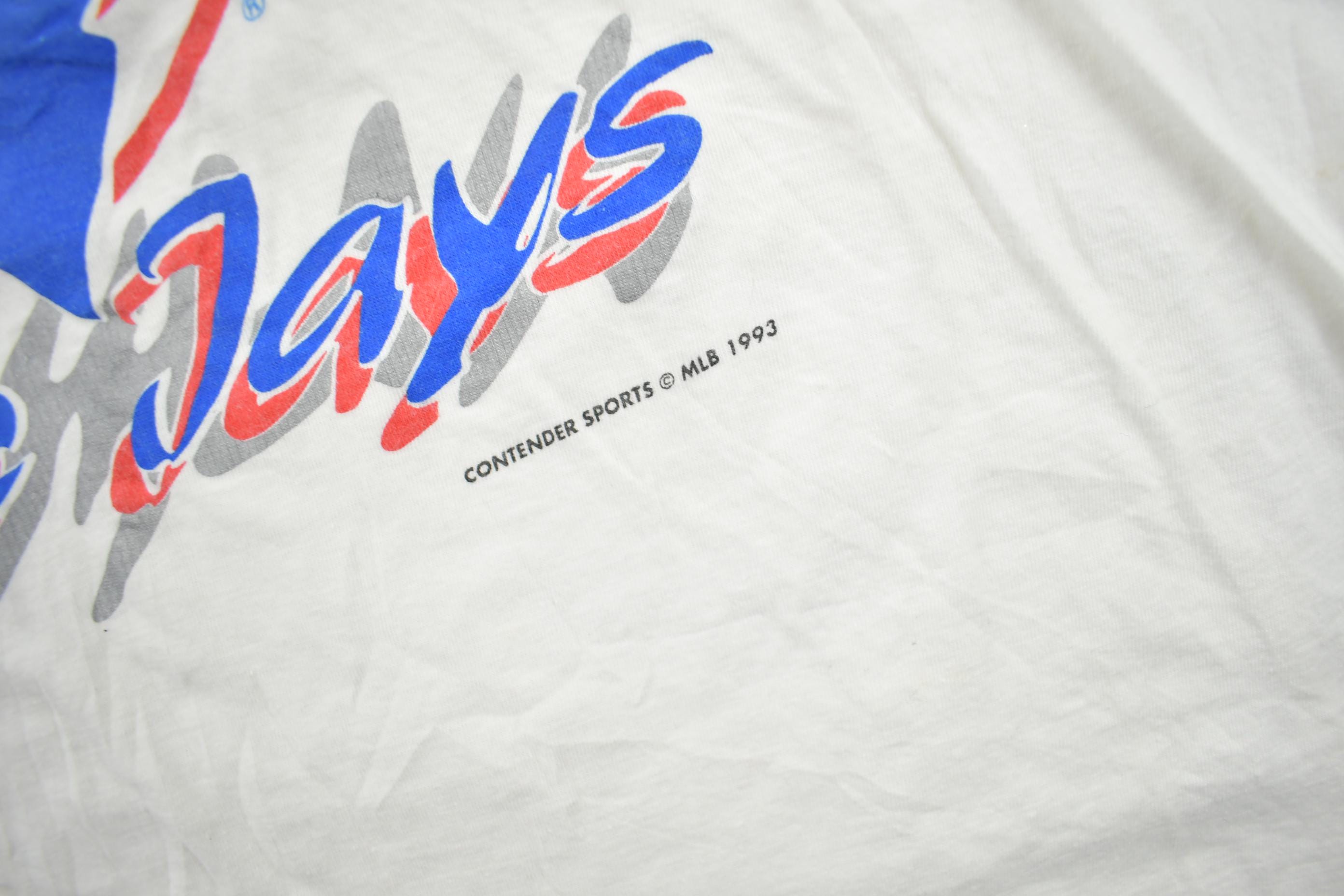 Vintage 1993 Toronto Blue Jays MLB World Series Championship T-shirt