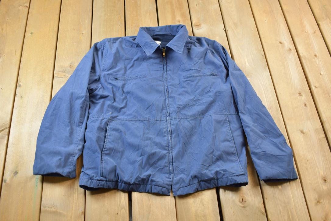 Vintage 1990s Navy Deck Jacket