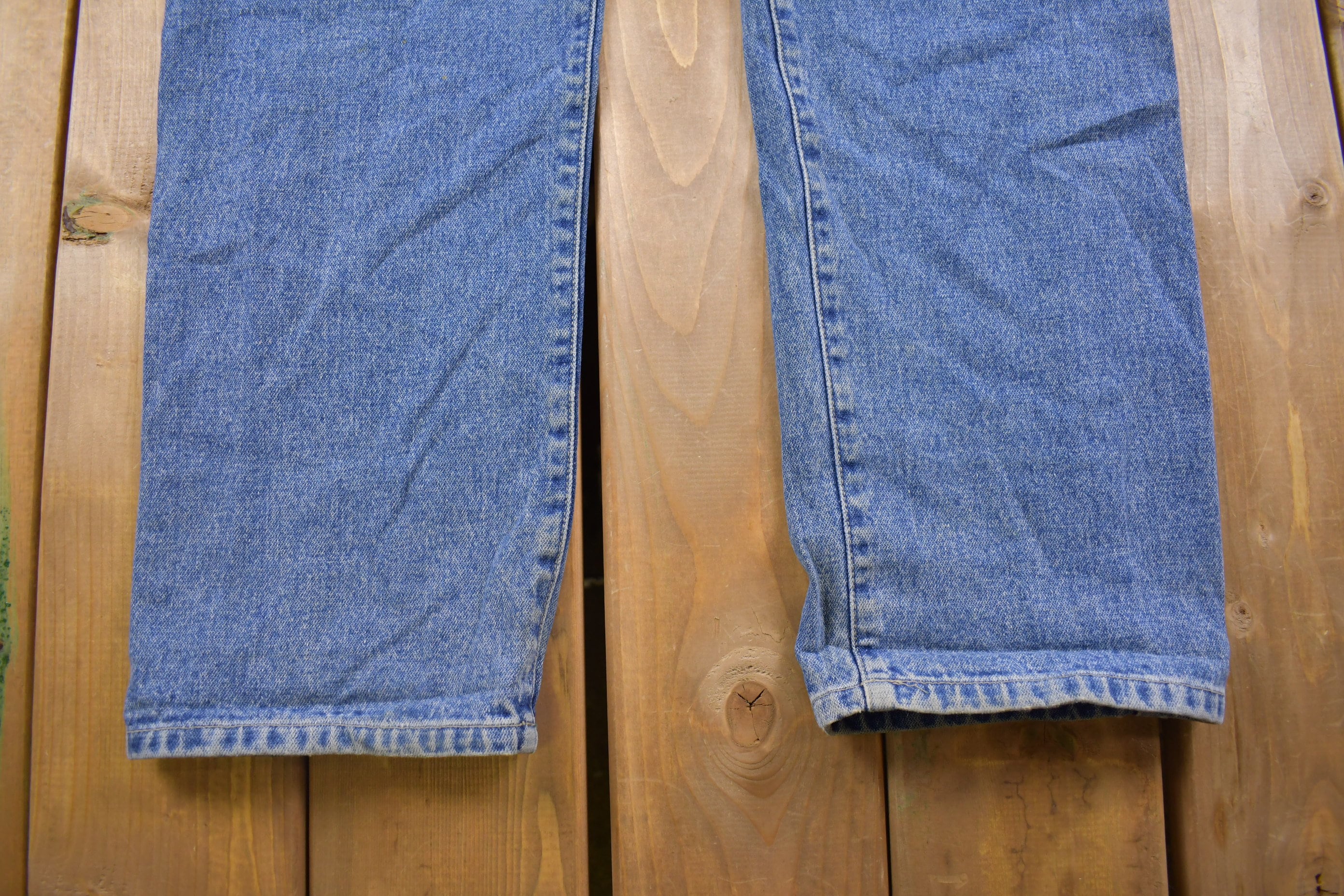 Vintage 1990's Guess Jeans Blue Denim Pants 32 x 34