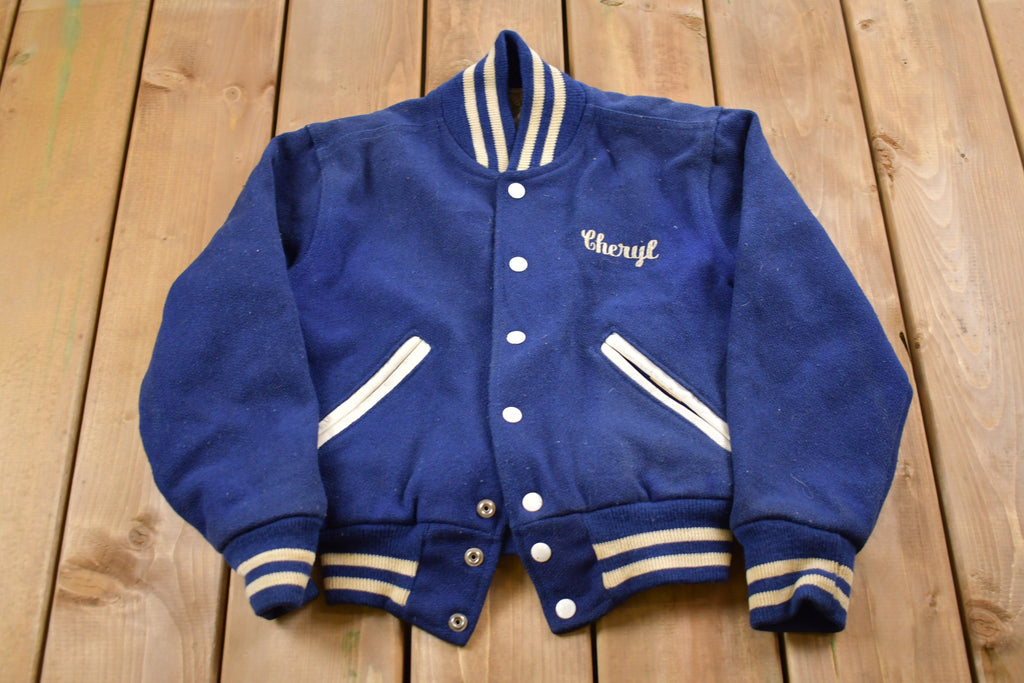 Vintage 1980s Holloway Cammack Wool Varsity Jacket