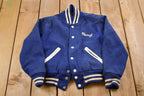 Vintage 1980s Holloway Cammack Wool Varsity Jacket
