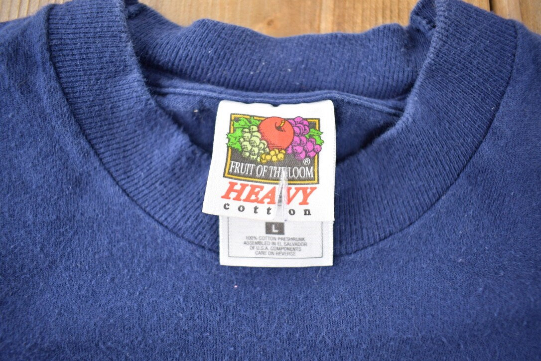 Vintage 1990s Hang Loose Hawaii Souvenir T Shirt Made In USA Size L