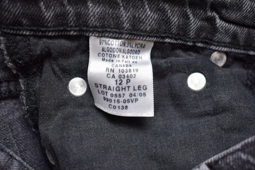 Vintage 1990's Harley Davidson Black Stonewash Jeans 30 x 27
