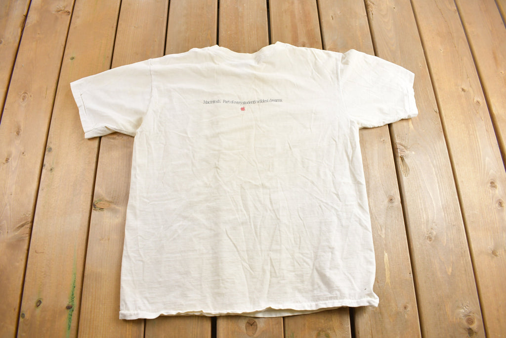 Vintage 1989 Bongo's Dream Dorm Mattt Groening Apple Graphic T-Shirt