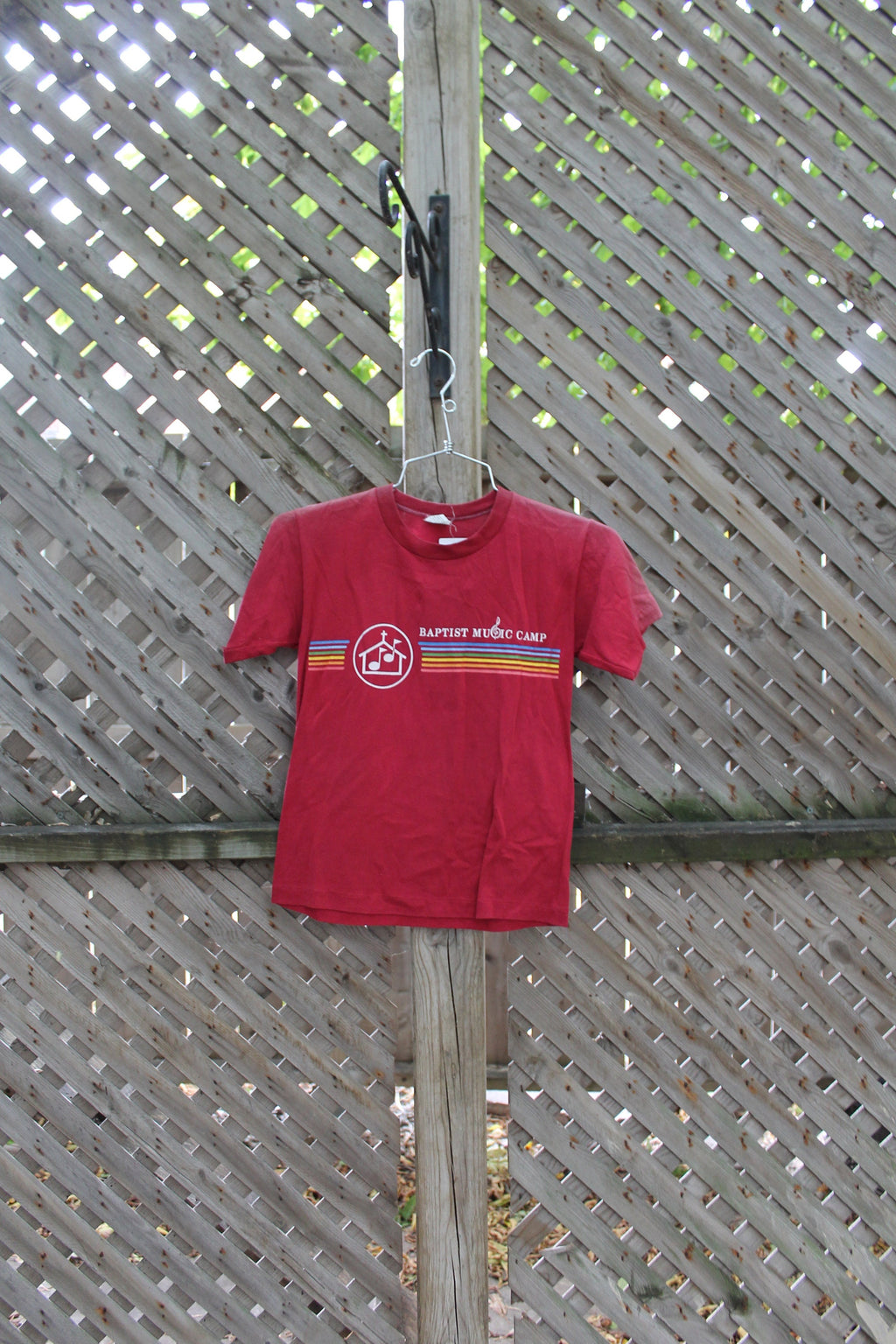 Vintage 1970s Baptist Music Camp Youth Sized T Shirt