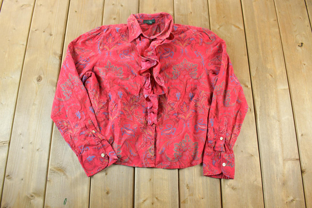 Vintage 90s Lauren Jeans Co Western Button Up Shirt
