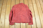 Vintage 1990's Christopher & Banks Pig Leather Jacket Womens Medium