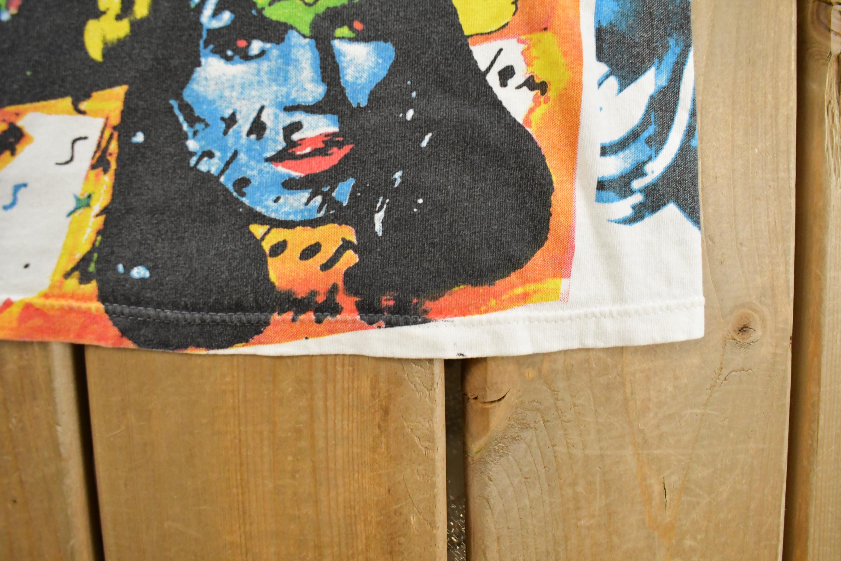 Vintage 1994 Rolling Stones Some Girls Tour All Over Print T-Shirt Men's XL