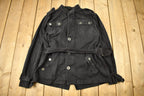 Vintage 1990s Tripp NYC Goth Style Button Up Jacket  Biker Jacket  NYC Streetwear  Vintage Tripp  Gothic