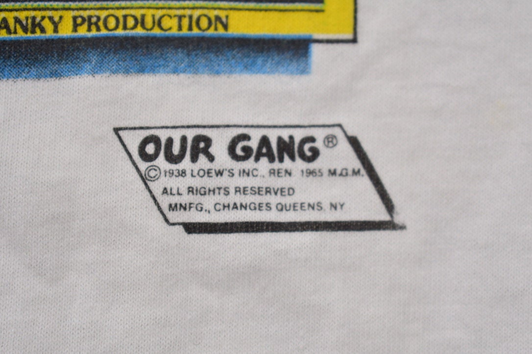 Vintage 1990s Buckwheat Sings the Great Ones The Little Rascals Promo T-shirt