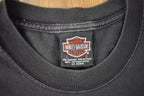 Vintage 2000 Harley Davidson Motorcycles Montreal The Legend Continues Graphic T-Shirt