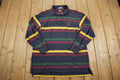 Vintage 1990s Beverly Hills Polo Club Long Sleeve Polo Sweatshirt