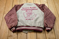 Vintage 1980s Hartwell Transportation Board Satin Bomber Jacket