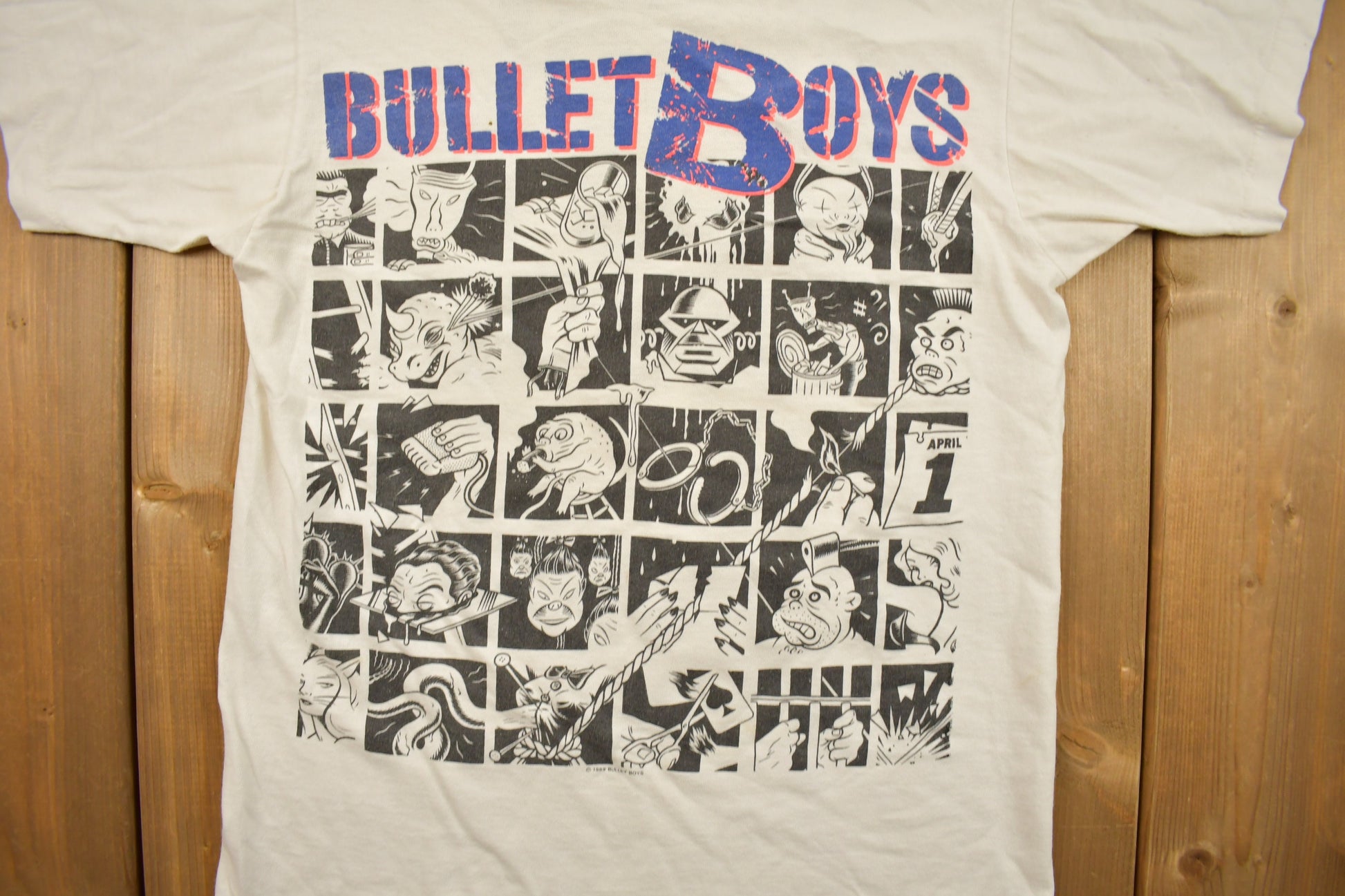 Vintage 1980s Bullet Boys Band T-shirt
