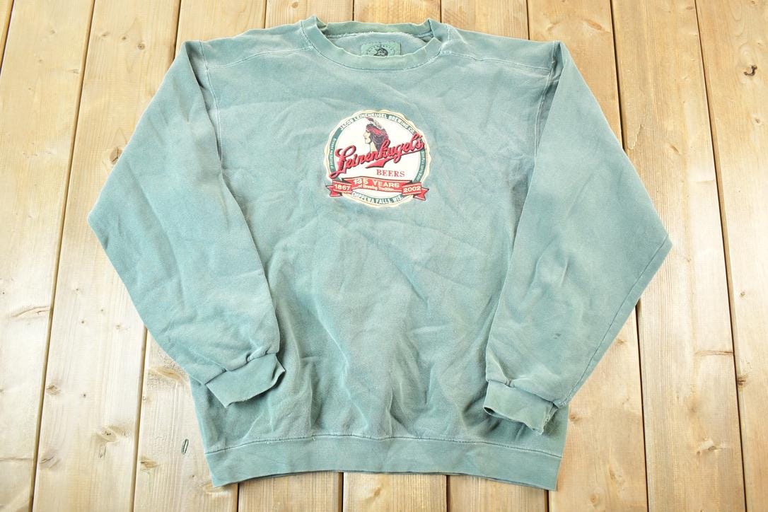 Vintage 1990s Leinenkugels Beers Crewneck Sweatshirt Mens L