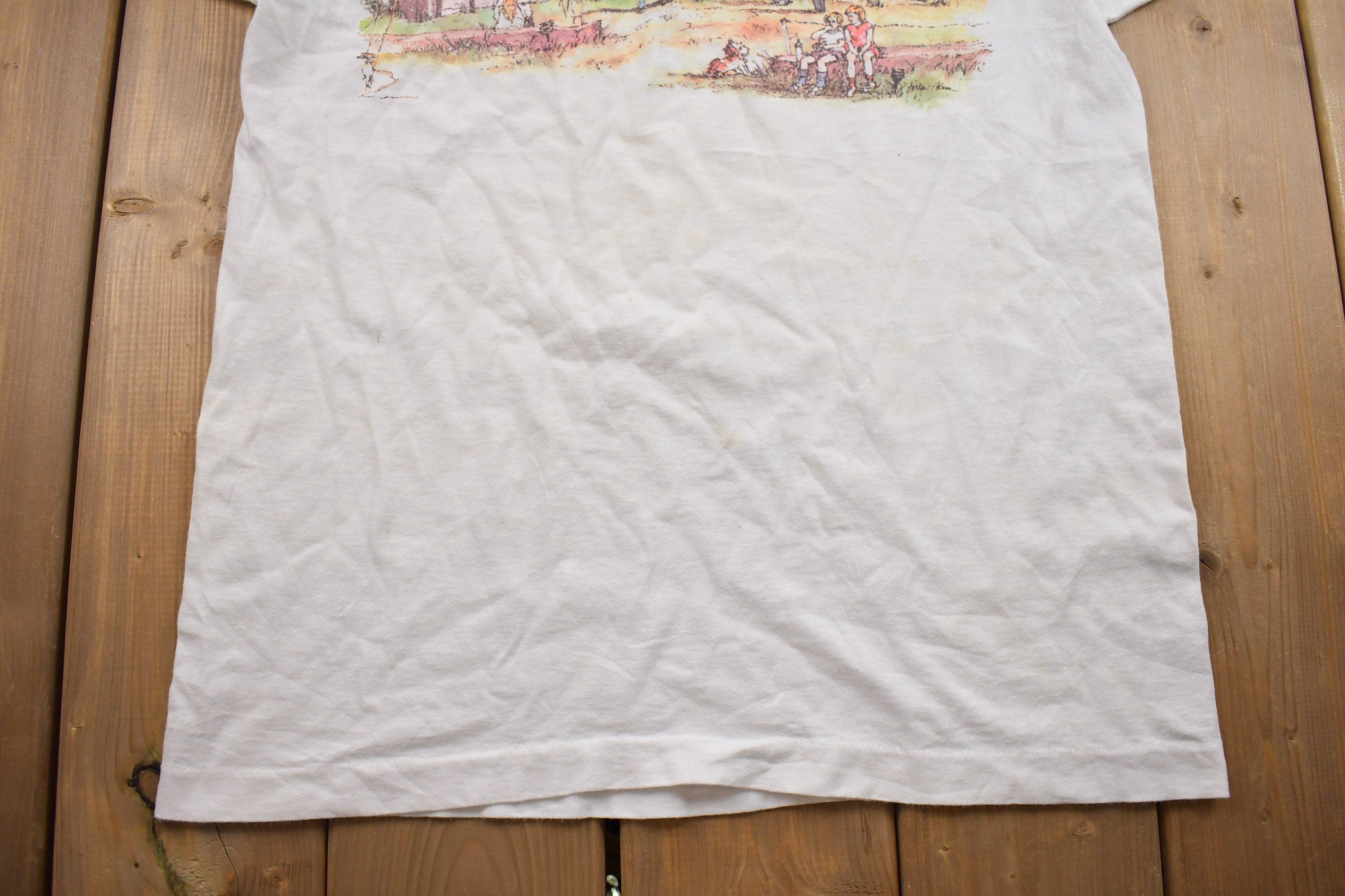 Vintage 1990s Lake Superior Graphic T Shirt