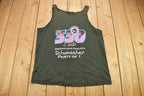 Vintage 1999 Tony Schumacher The 330 Club NASCAR Racing Tank Top Shirt
