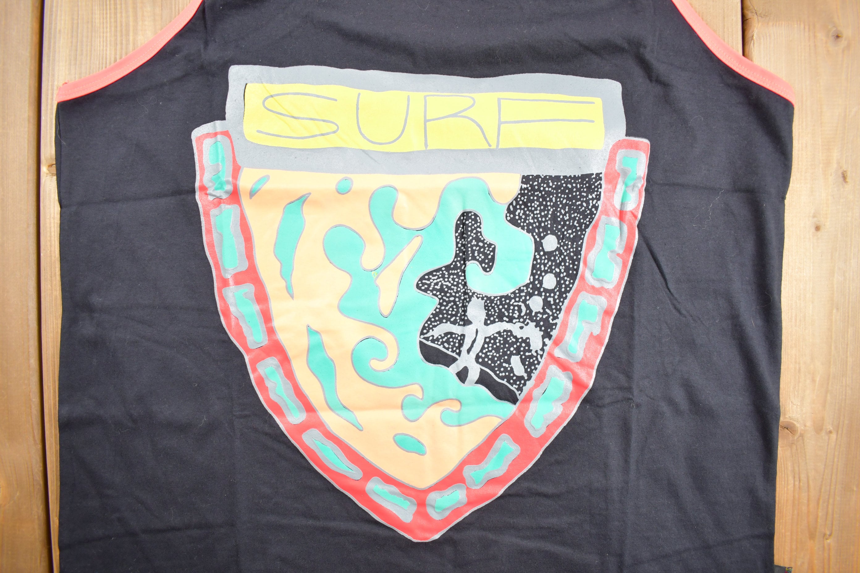 Vintage 1990s Pacific Banana Deadstock Surf Tank Top Shirt