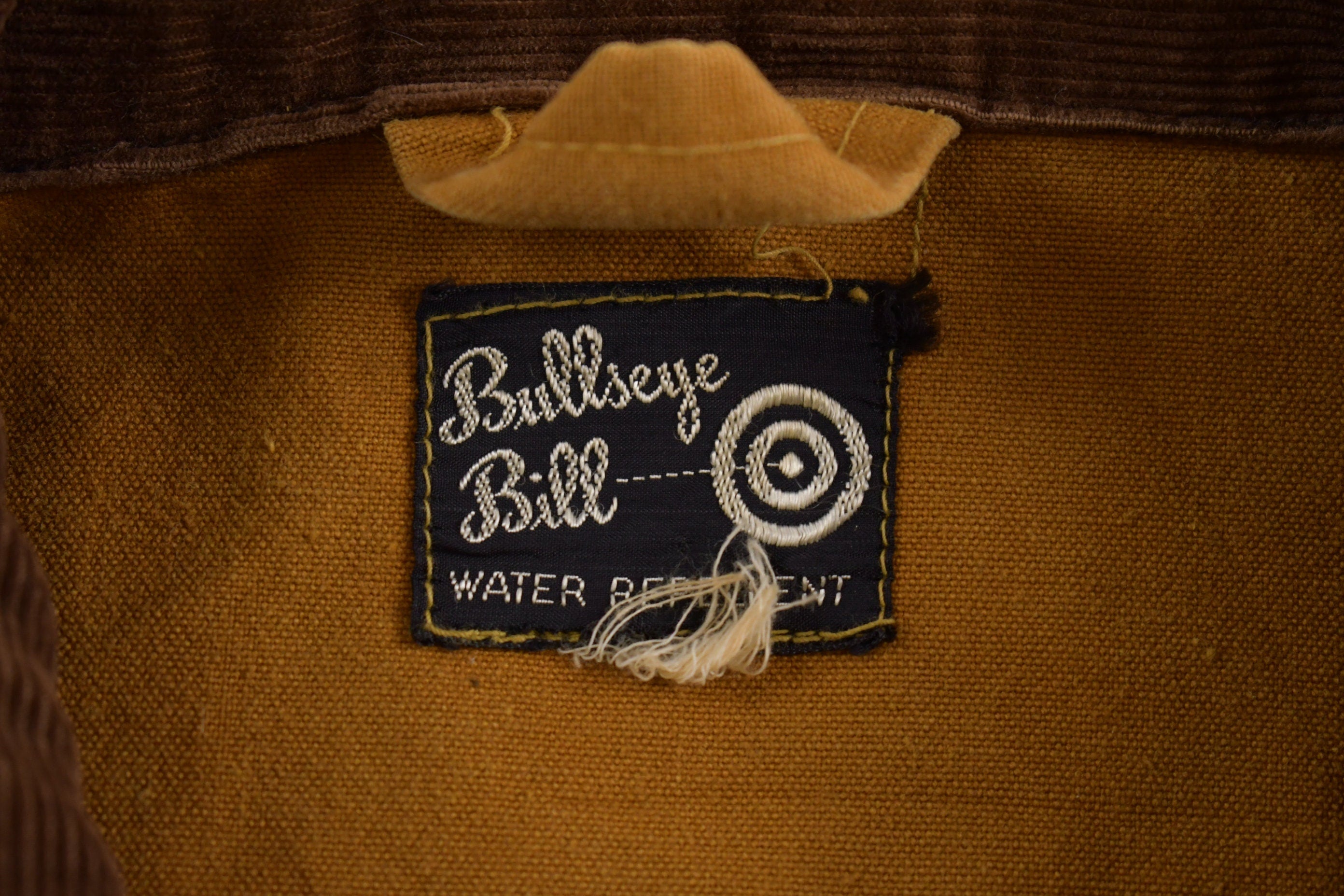 Vintage 1970s Bullseye Bill Canvas Work Jacket