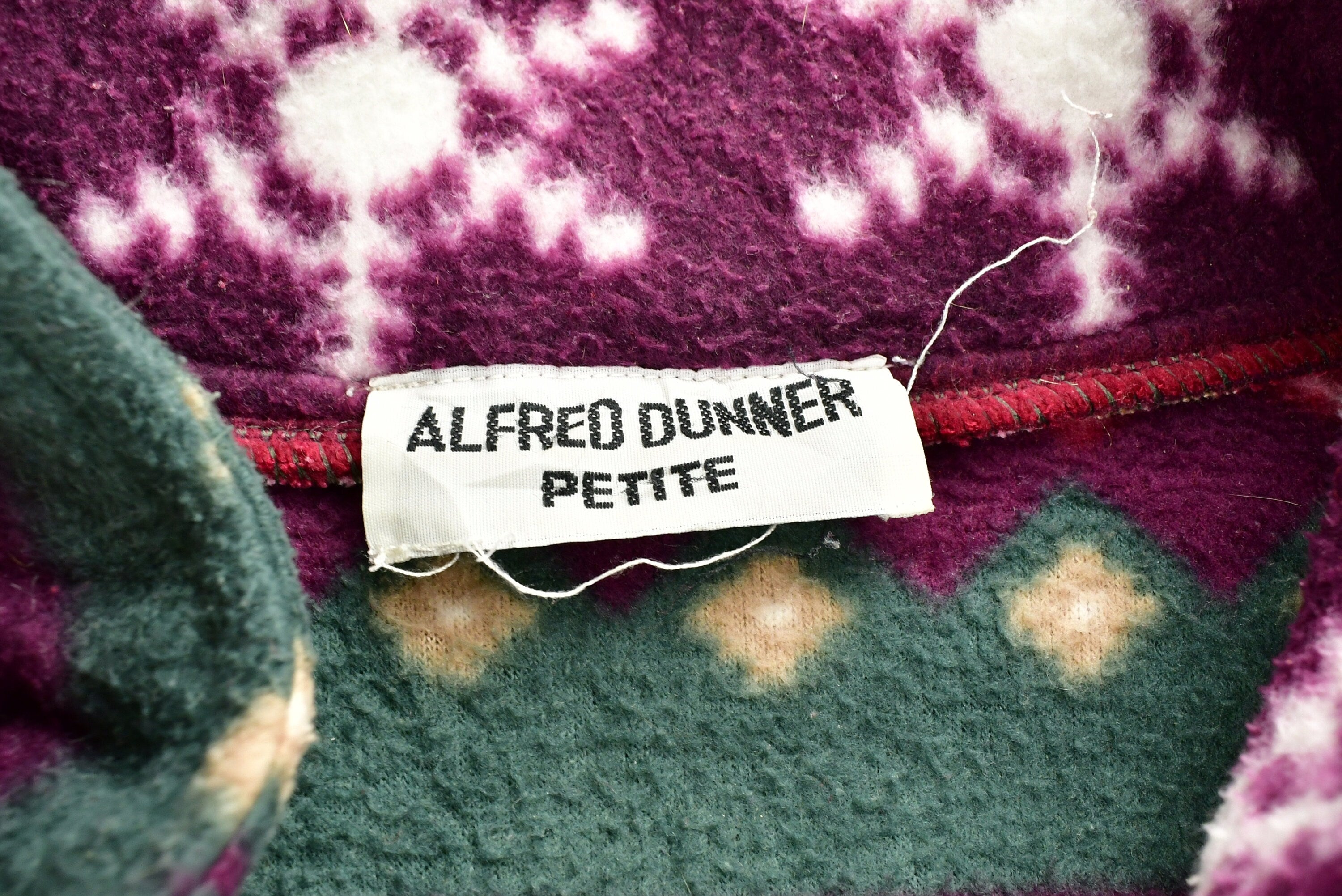 Vintage 1990s All Over Print Fleece Sweatshirt