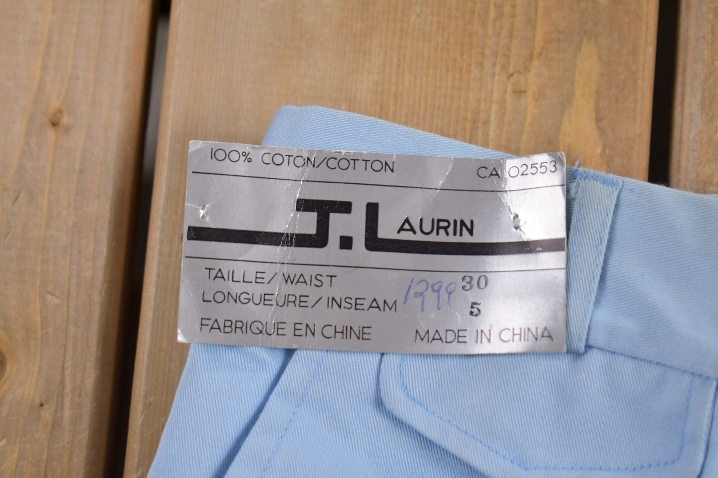 Deadstock Vintage 1980s J Laurin Pleated Shorts 30 x 5