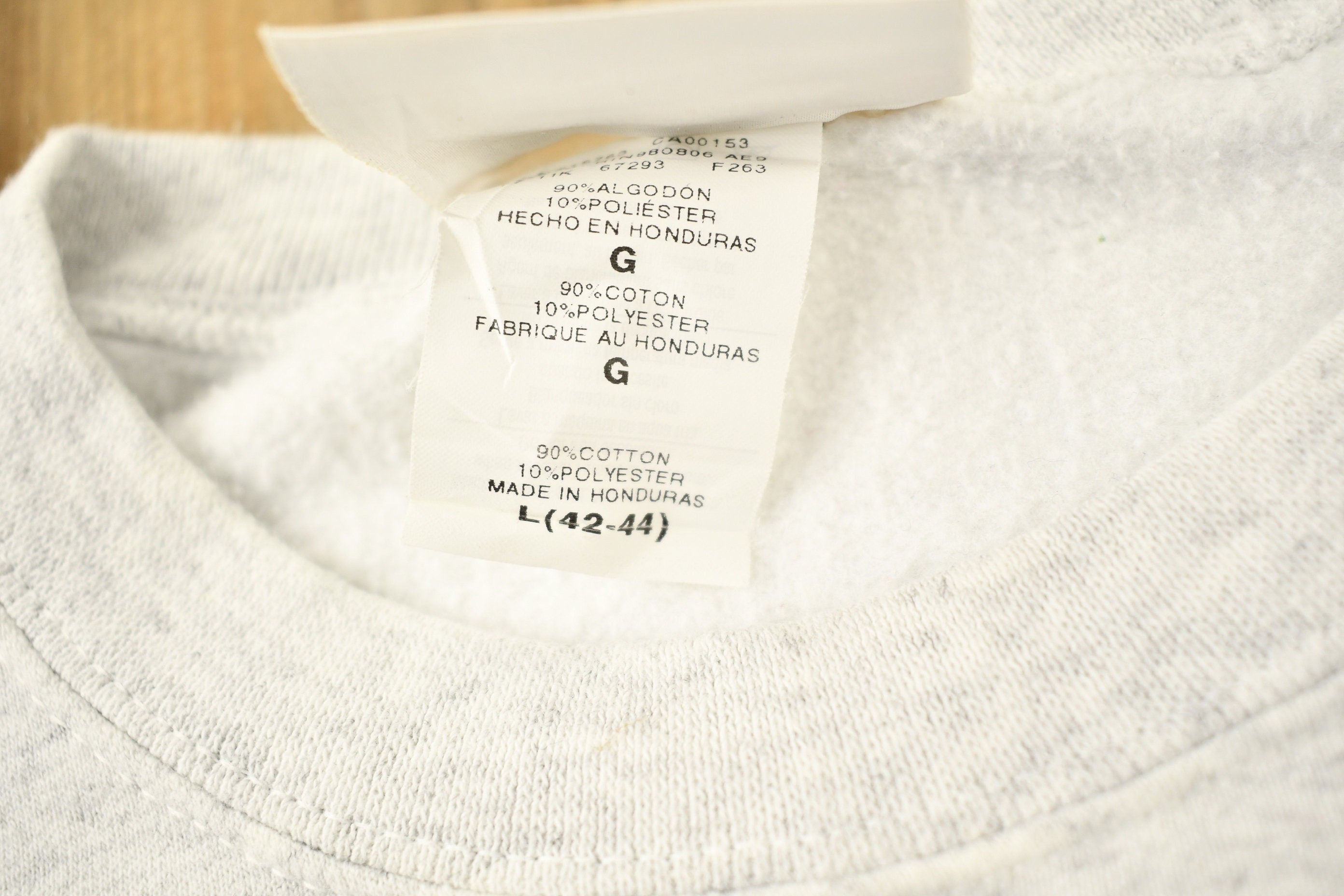 Vintage 1990s Paper Junkie Graphic Crewneck Sweatshirt Hanes Heavyweight / 90s Crewneck / Souvenir / Athleisure / Streetwear