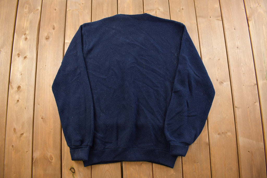 Vintage 1980s Canyon Square Knitted Cardigan Sweater