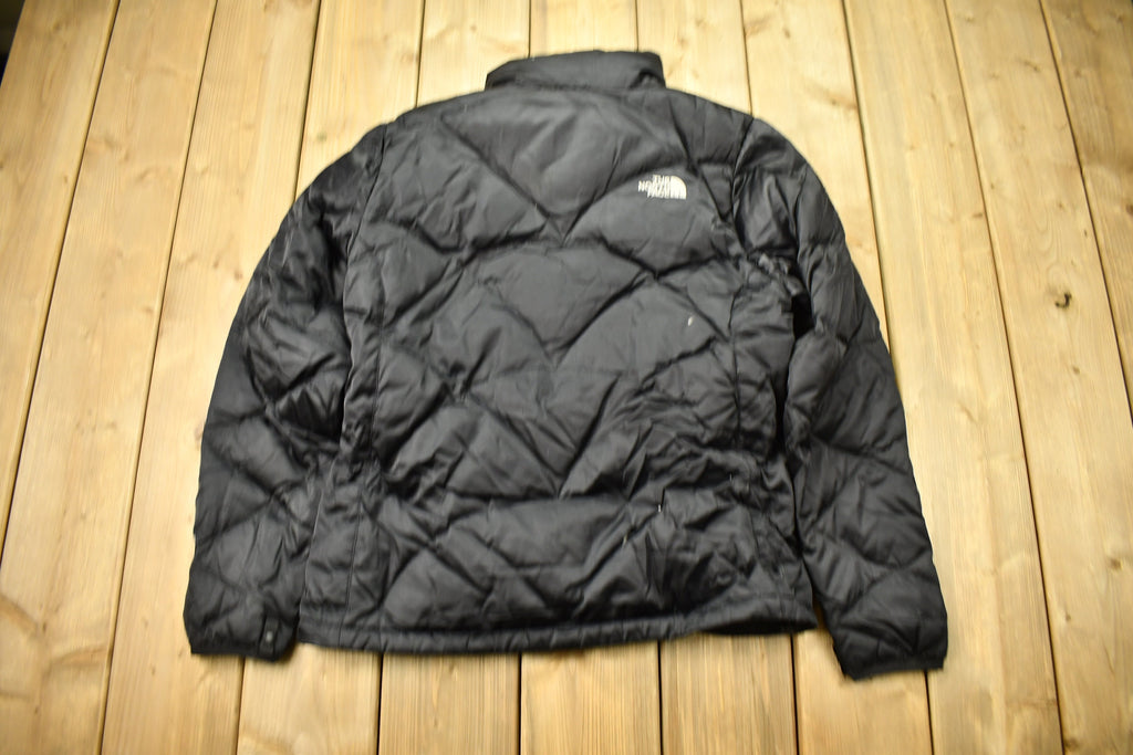 Vintage 1990s The North Face Women's Black Puffer Jacket