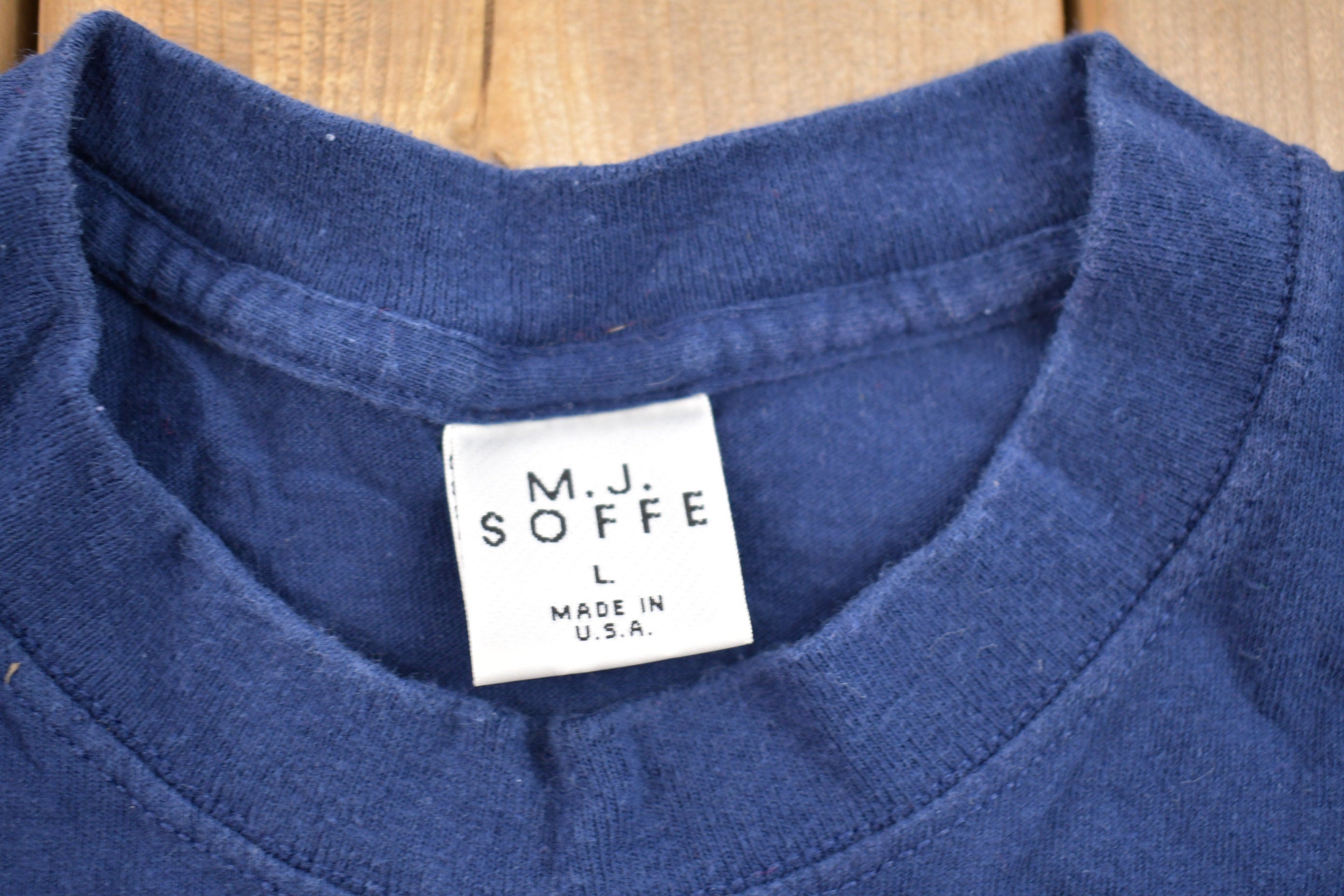 Vintage 1990s Navy Mom MJ Soffe T-Shirt