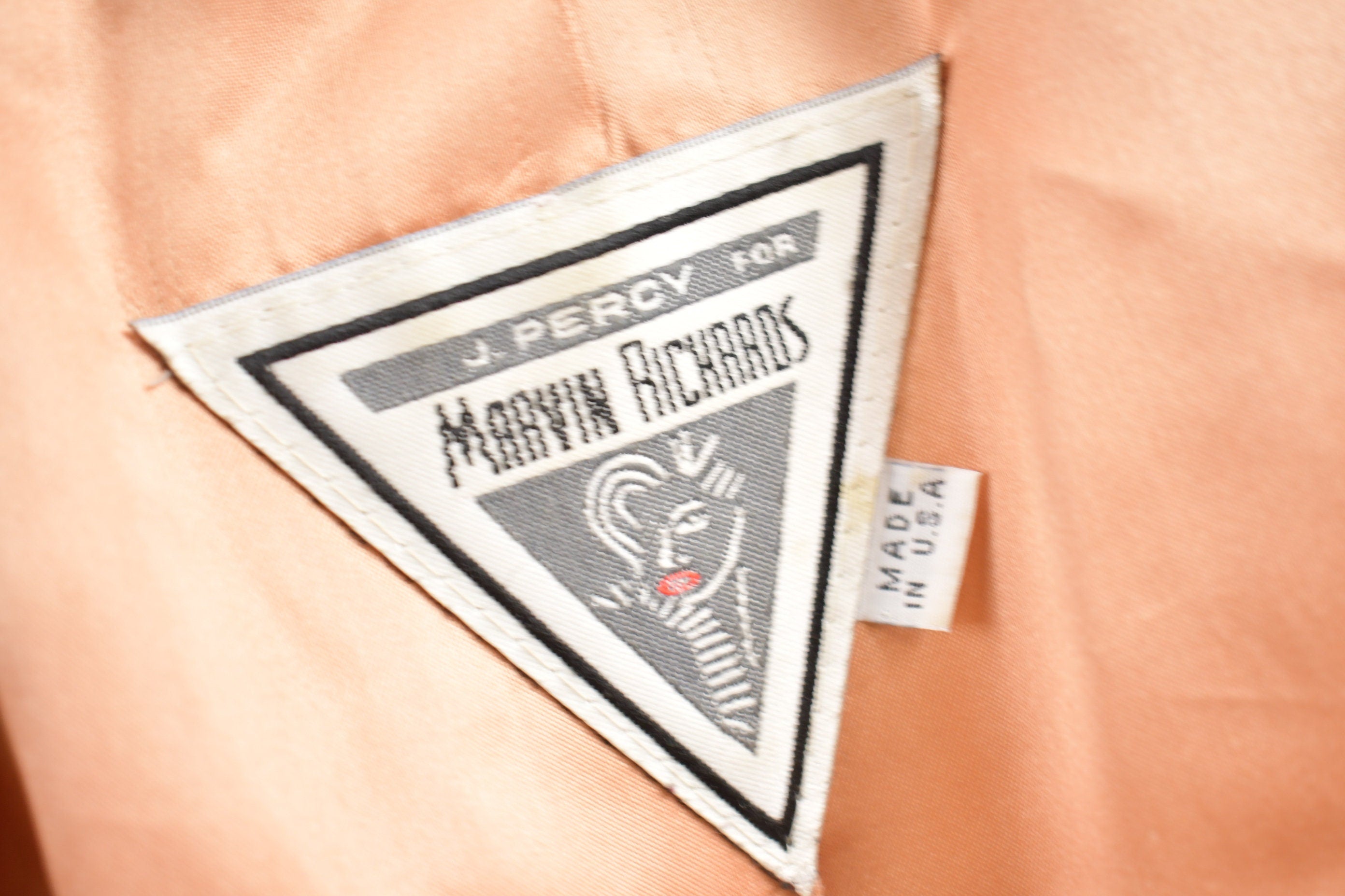 Vintage 1980s Marvin Richards Full Length Wool Jacket