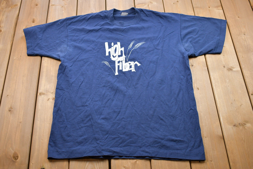 Vintage 1990s High Fiber Graphic T-Shirt