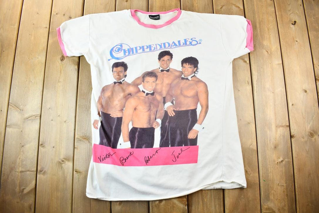 Vintage 1990s Chippendales Graphic T-Shirt