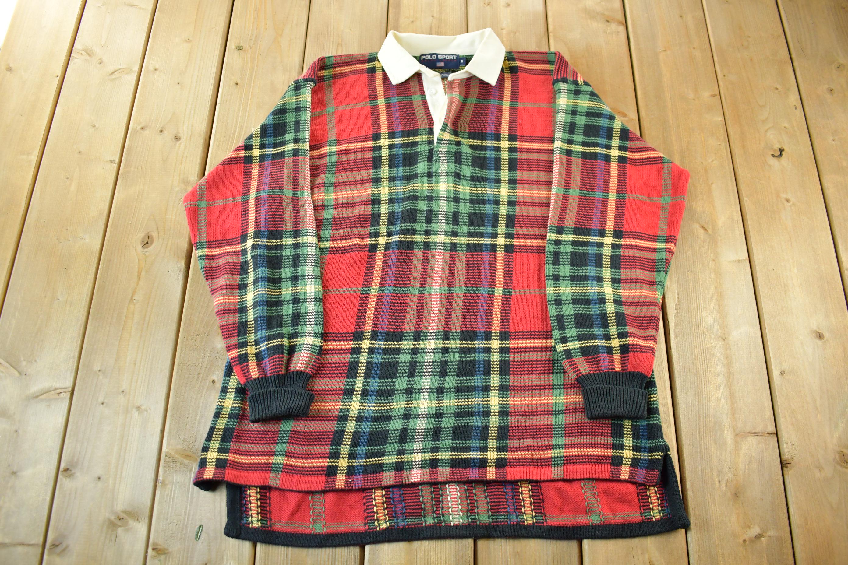 Vintage 1990s Polo Sport Ralph Lauren Rugby Shirt
