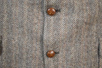 Vintage 1990s 100% Wool Button Up Dinner Jacket Made In Italy
