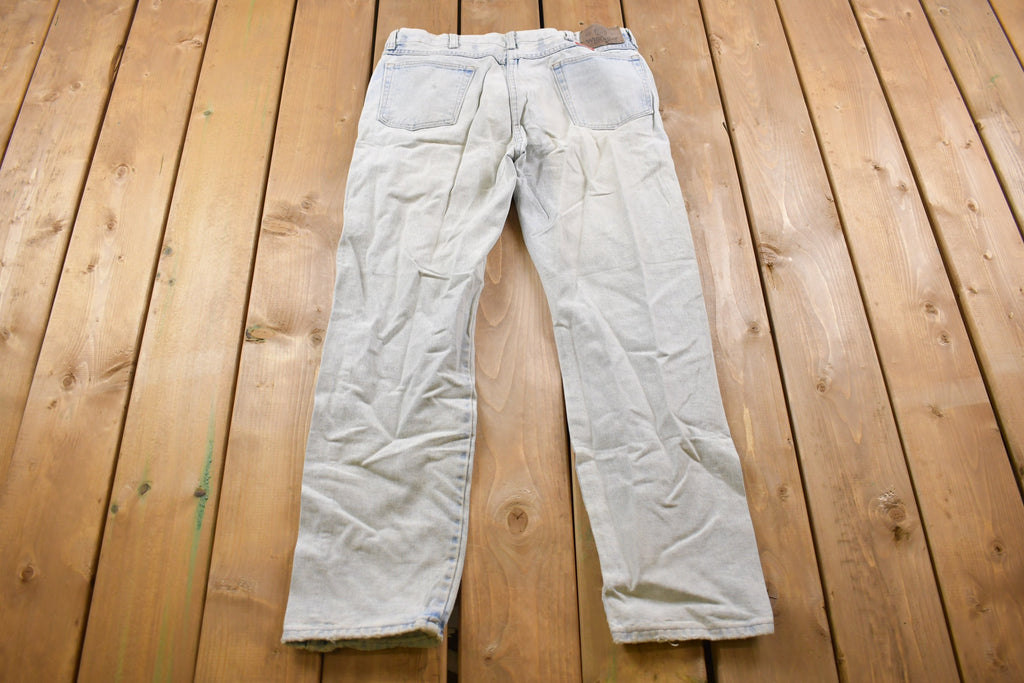 Vintage 1980's Wrangler Faded Light Wash Denim 32 x 28