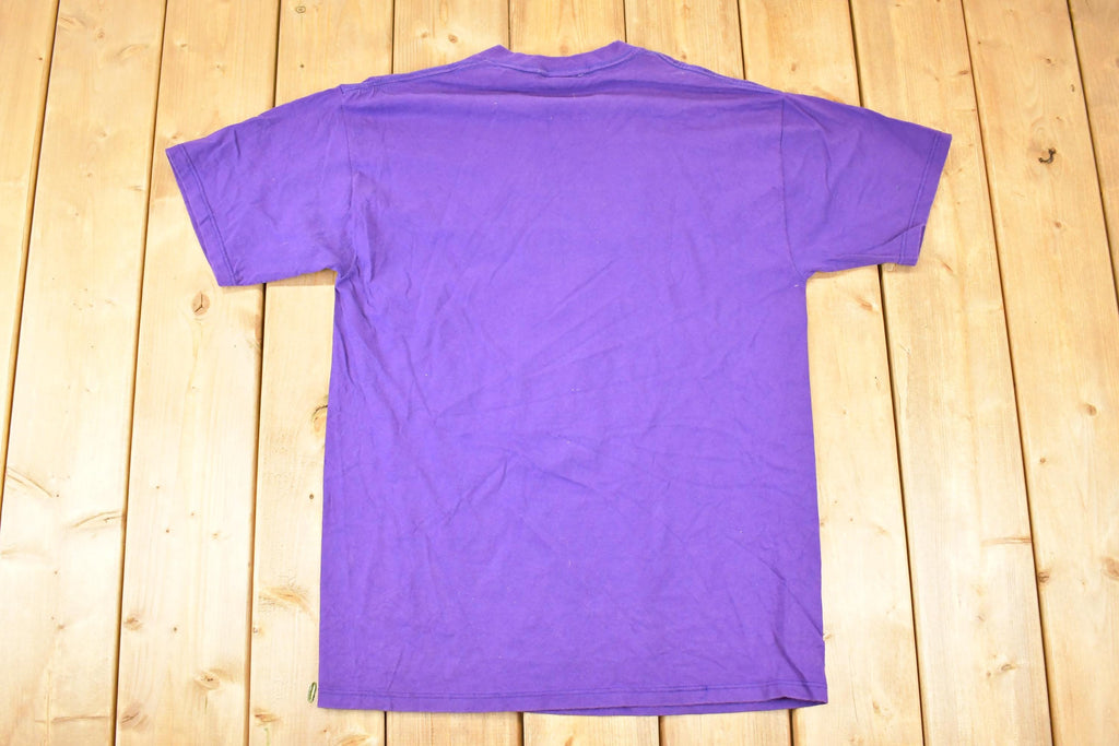 Vintage 1990s Mickey Mouse Embroidered Disney T-Shirt Men's L