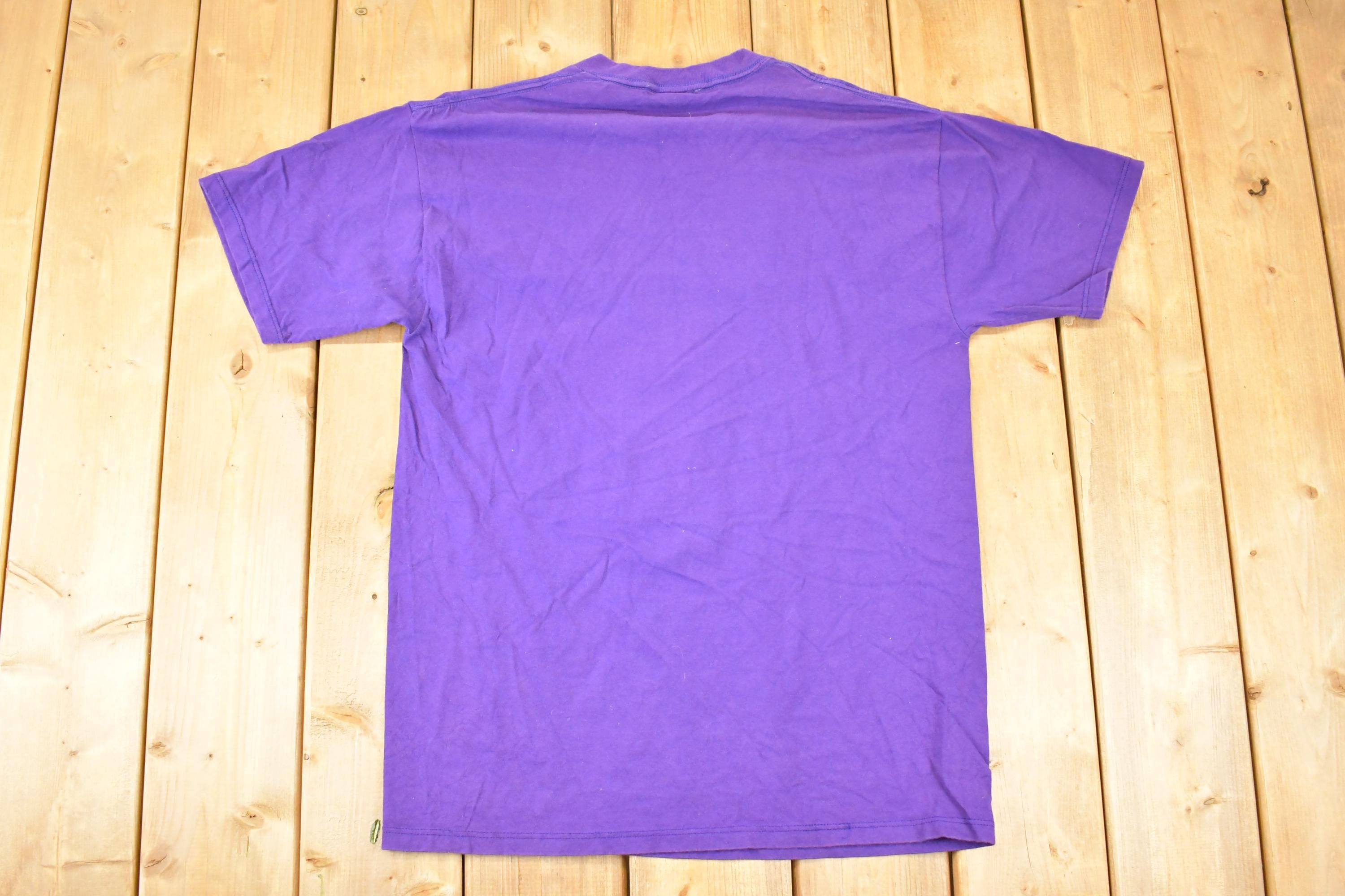 Vintage 1990s Mickey Mouse Embroidered Disney T-Shirt Men's L