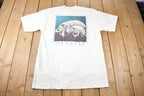 Vintage 1990s Sea Manatee Protect Our Oceans Single Stitch Graphic T-Shirt Made In USA