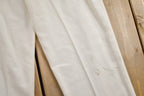 Vintage 1980s White Pleated Trousers Size 32 x 31.5