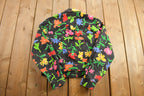 Vintage 1990s Floral Denim Jean Jacket