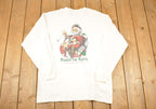 Vintage 1990s Lucky's Brewery Santa Souvenir Travel T-Shirt Men's XL