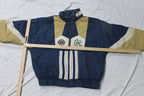 Vintage 1990s University Of Notre Dame Fighting Irish Reversible Pro Player Puffer Jacket
