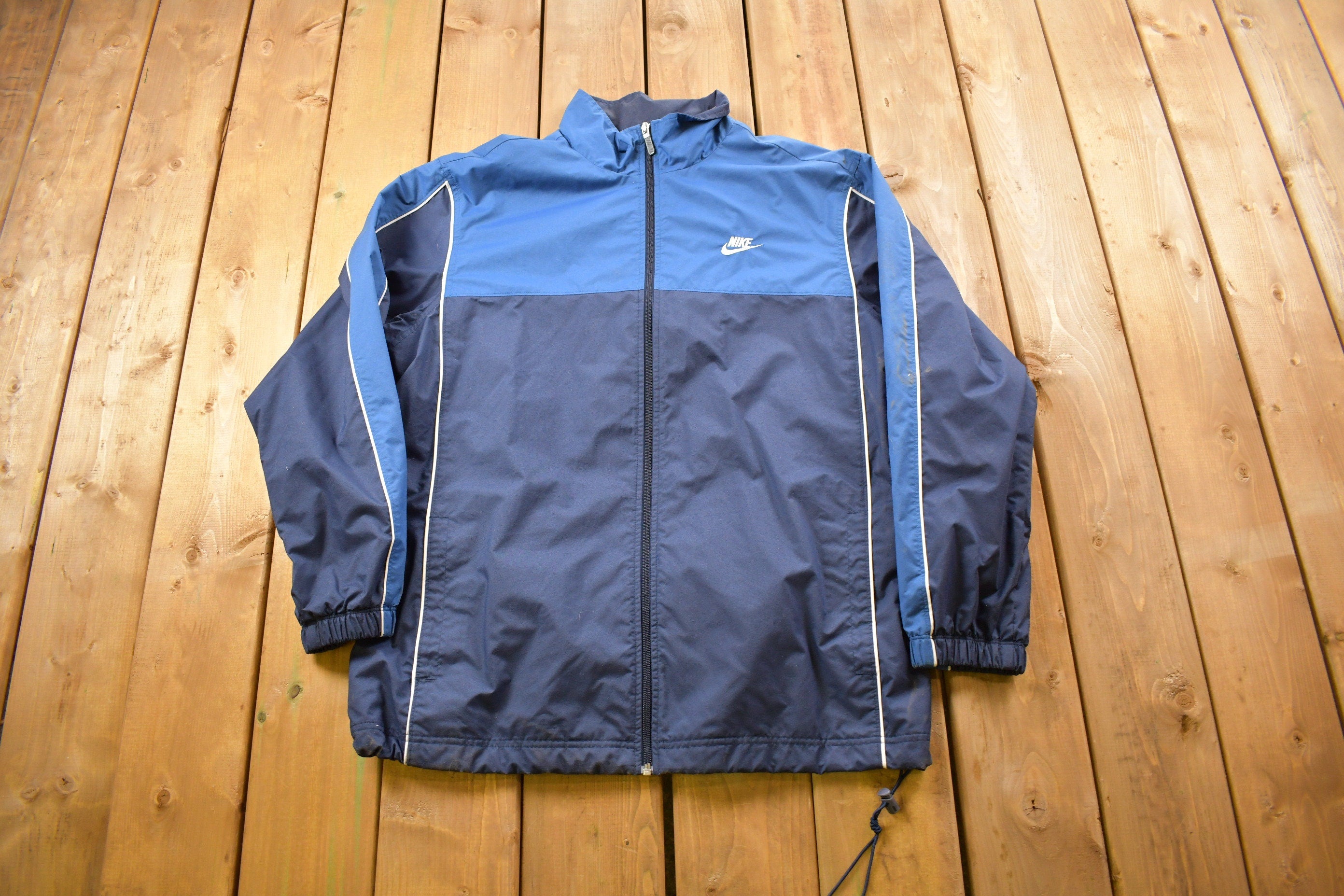 Vintage Y2K Nike Mini Swoosh Windbreaker Jacket